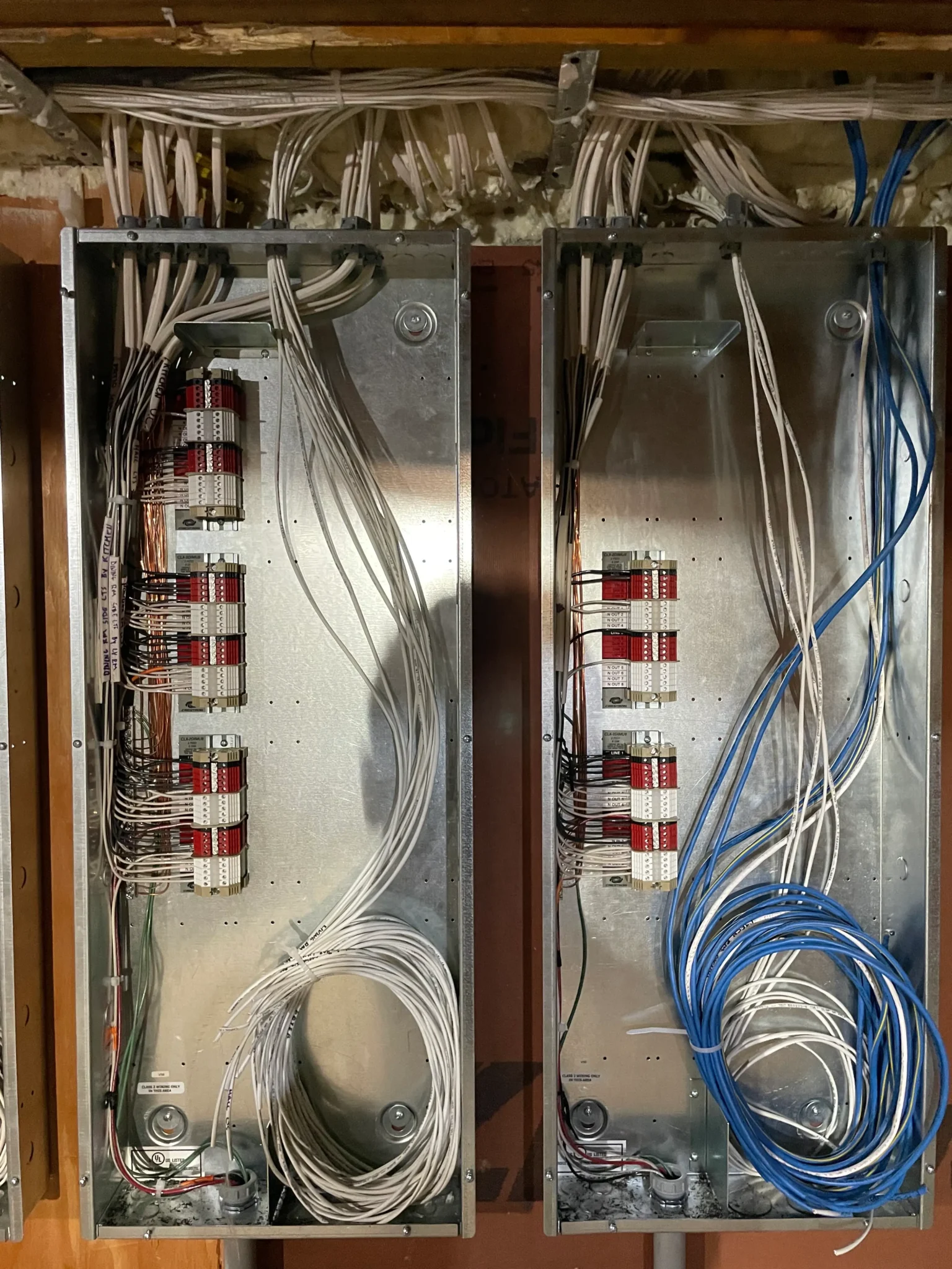 Shade panel is gettingh ready