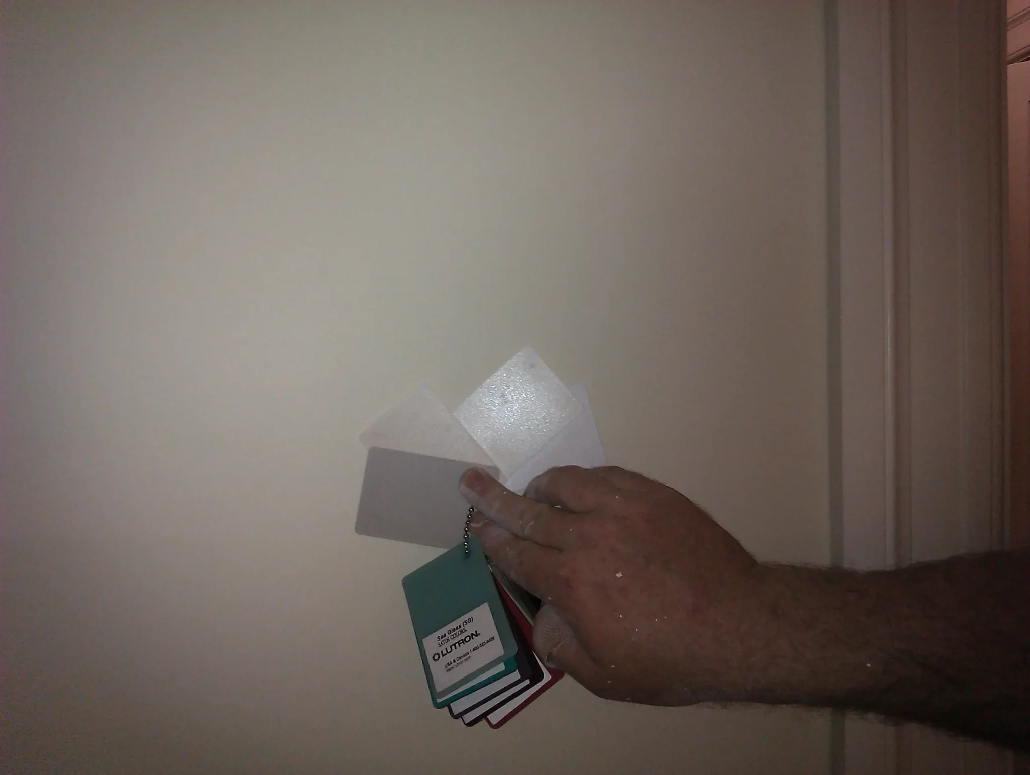 outlet and dimmers color samples